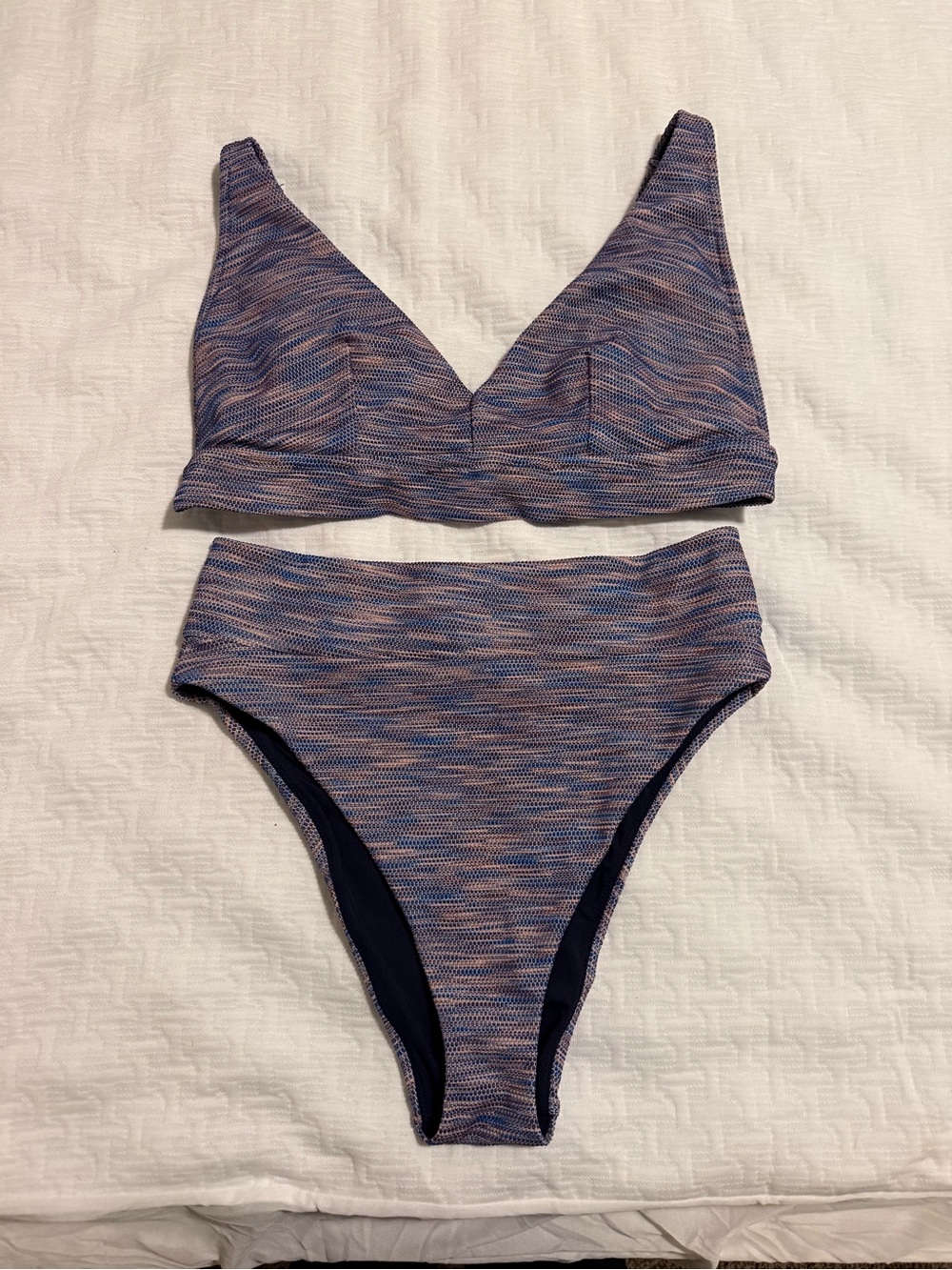 aerie High-Cut Cheeky Bikini Bottoms & Scoop Bikini‎ Top set